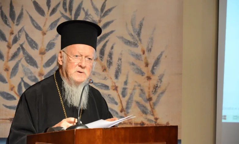 Ο Κώστας Φωτεινάκης ομιλητής σε ημερίδα του Δήμου Πύργου προς τιμήν του Πατριάρχη Βαρθολομαίου 2 Ο Κώστας Φωτεινάκης ομιλητής σε ημερίδα του Δήμου Πύργου προς τιμήν του Πατριάρχη Βαρθολομαίου 1