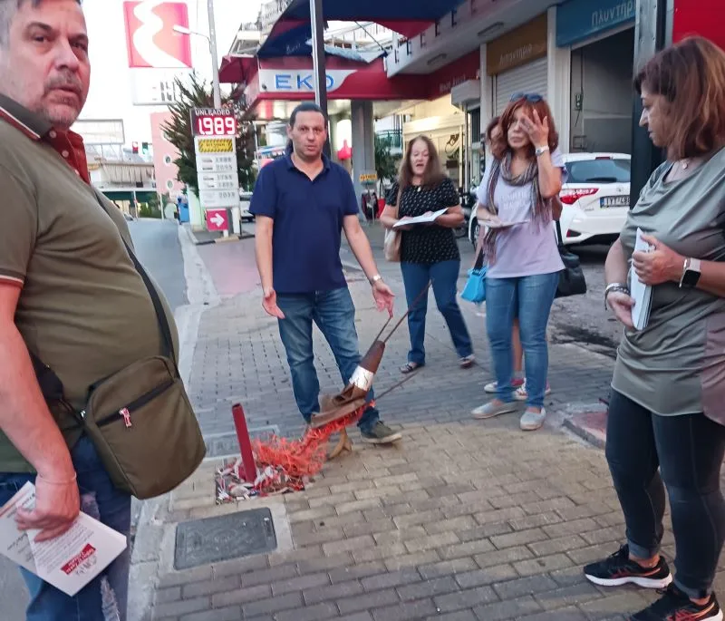 "Επικίνδυνα πεζοδρόμια: Παράλυτη πόλη, συμπολίτες σε απομόνωση" 4 "Επικίνδυνα πεζοδρόμια: Παράλυτη πόλη, συμπολίτες σε απομόνωση" 3