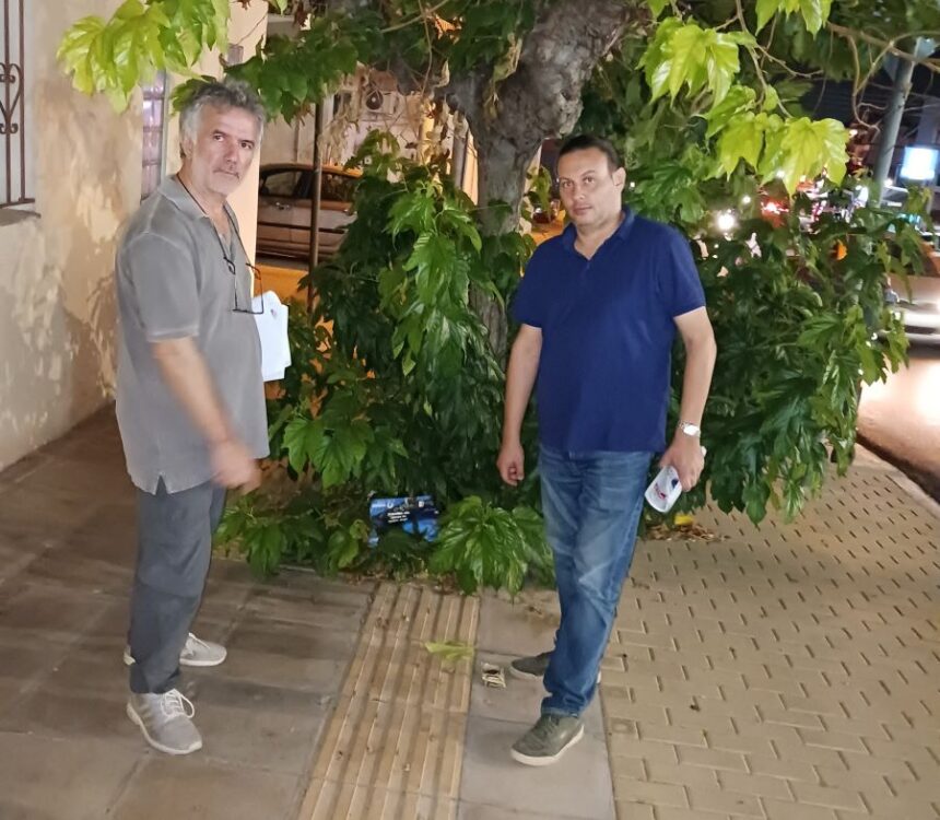 "Επικίνδυνα πεζοδρόμια: Παράλυτη πόλη, συμπολίτες σε απομόνωση" 1