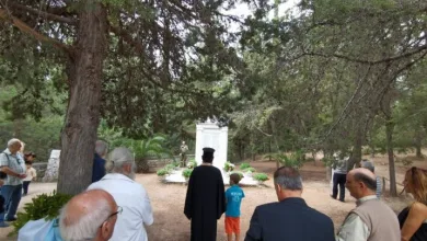 Χαϊδάρι, Διομήδειος Κήπος: 8 Σεπτεμβρίου, εκδήλωση τιμής στους ήρωες που εκτελέστηκαν από τον Κατακτητή 1