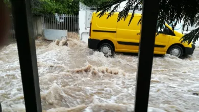 Χαϊδάρι: Ποτάμια, λίμνες, πτώση δέντρων, διακοπή ρεύματος -Βίντεο και φωτογραφίες - Μήνυμα από το 112 31