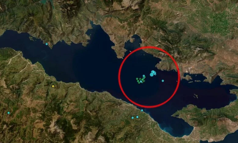 Μικροσεισμοί στον Κορινθιακό, πιθανή η ενεργοποίηση ενός μικρού ρήγματος 2 Μικροσεισμοί στον Κορινθιακό, πιθανή η ενεργοποίηση ενός μικρού ρήγματος 1