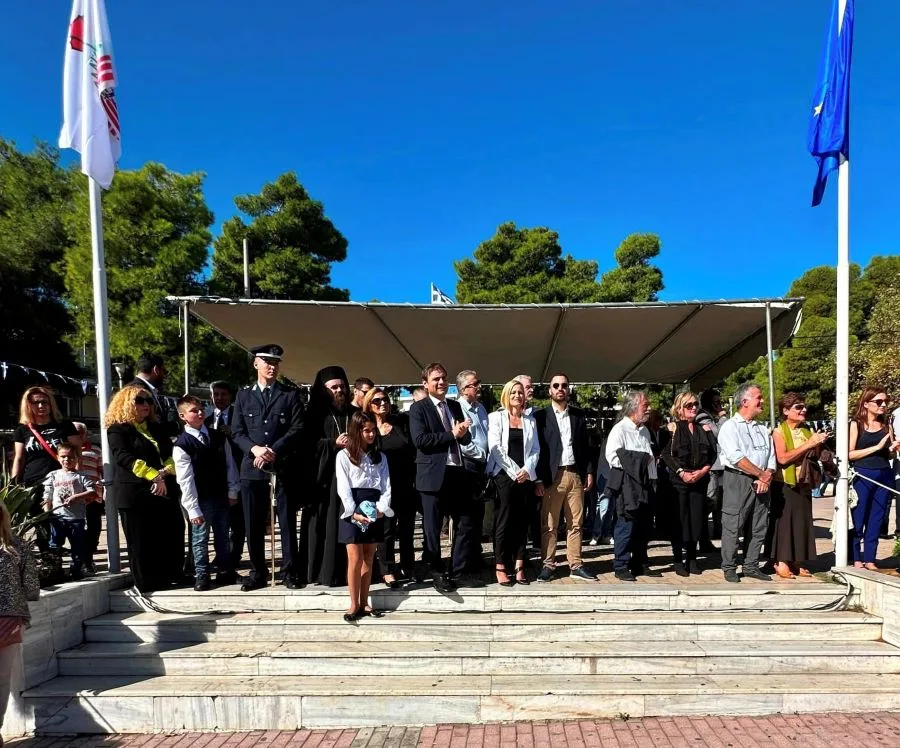 Χαϊδάρι: Στιγμές από την παρέλαση για την Εθνική Επέτειο της 28ης Οκτωβρίου 111
