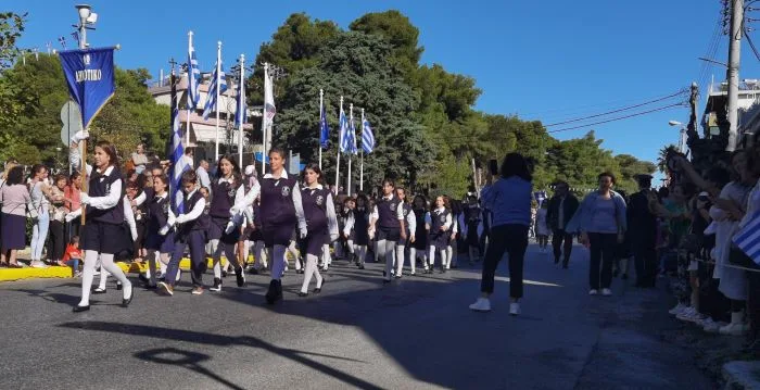 Χαϊδάρι: Στιγμές από την παρέλαση για την Εθνική Επέτειο της 28ης Οκτωβρίου 121