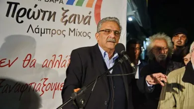 Πανηγυρική επανεκλογή Λάμπρου Μίχου από την πρώτη Κυριακή 8