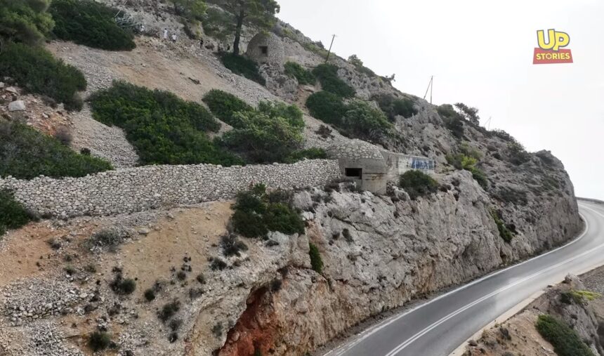 Το δίκτυο πυροβολείων των γερμανοϊταλών κατακτητών στην Κακιά Σκάλα 1