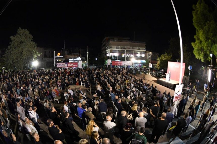 Μ. Σελέκος: Σε όλες τις γειτονιές ένα πράγμα ακούμε, "αυτή την Κυριακή είμαστε μαζί" - Βίντεο της ομιλίας 1