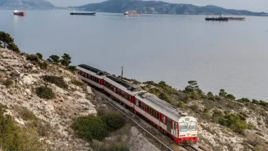 γραμμή προαστιακού στο Θριάσιο