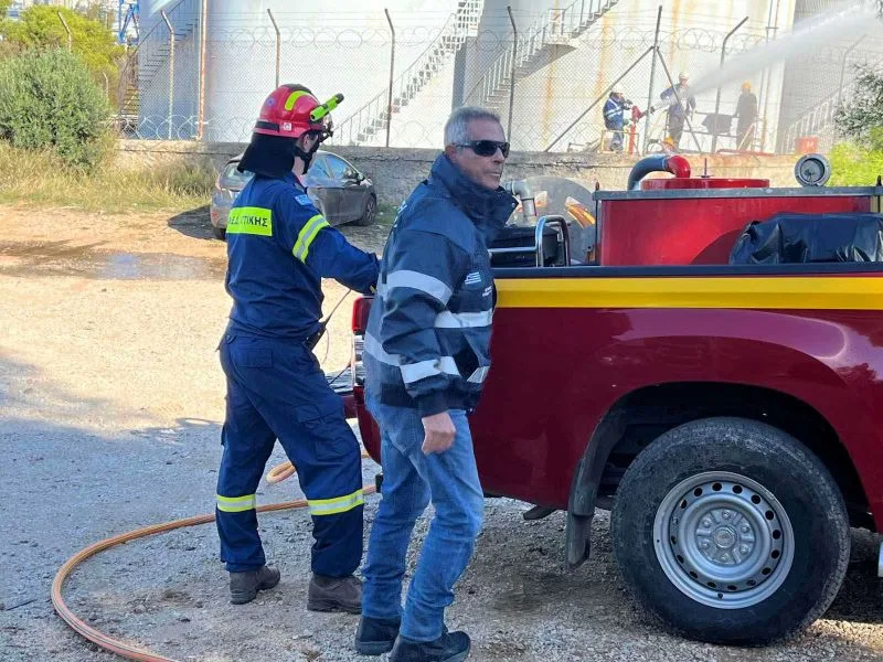 Ευρεία Άσκηση Μείζονος Ατυχήματος στο Ναυτικό Οχυρό Σκαραμαγκά 3 Άσκηση Μείζονος Ατυχήματος