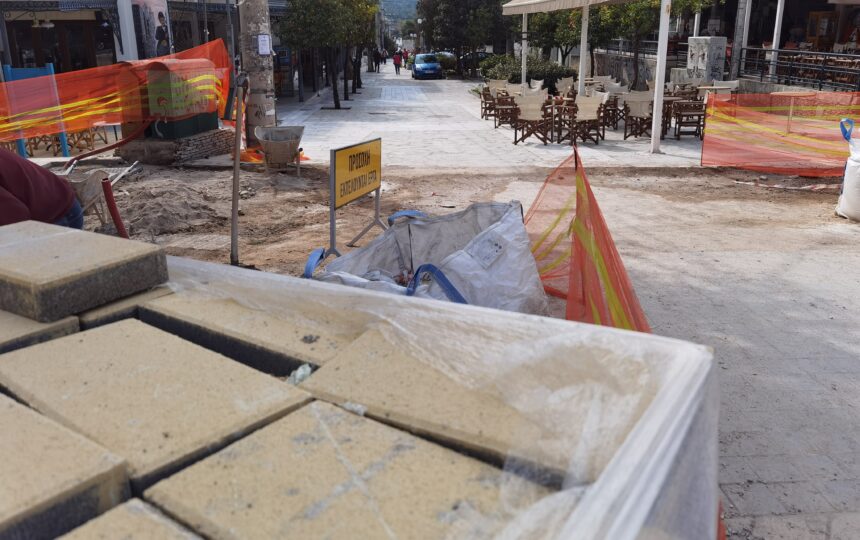 Από αύριο μπαίνει στην τελική ευθεία η ανάπλαση της Πλατείας του Δάσους 1