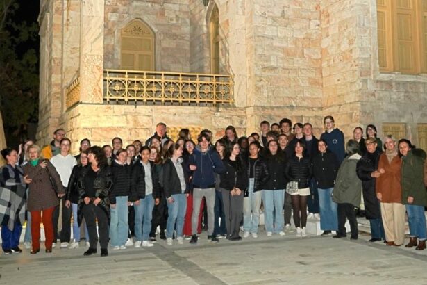 Το Χαϊδάρι υποδέχτηκε μαθητές από την αδελφοποιημένη πόλη της Γαλλίας 31