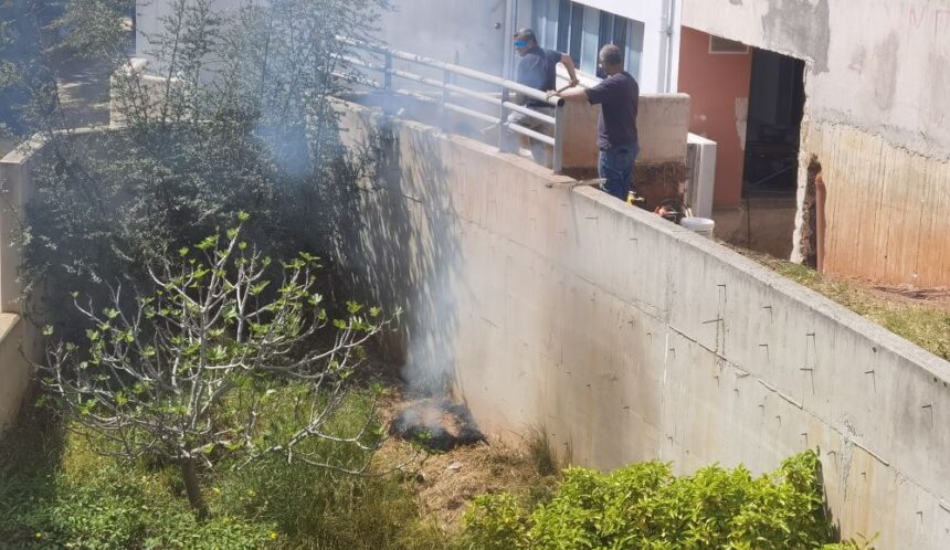 Πρώτη σπίθα "καμπανάκι" στο Άνω Δάσος 1