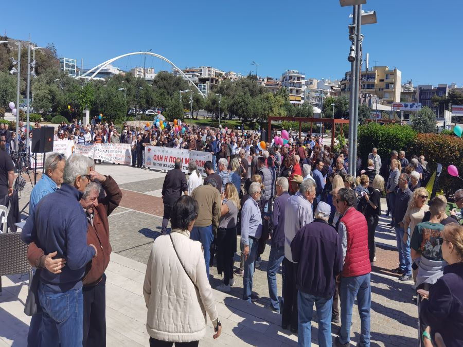 Κορύφωση των κινητοποιήσεων του Δήμου Χαϊδαρίου με συγκέντρωση και πορεία - Φωτογραφίες και βίντεο 2 Κορύφωση των κινητοποιήσεων του Δήμου Χαϊδαρίου με συγκέντρωση και πορεία - Φωτογραφίες και βίντεο 1