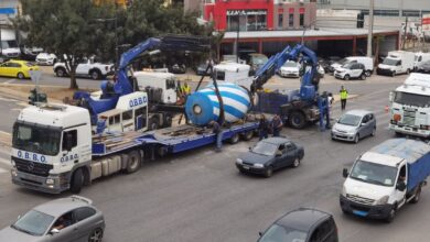Έτσι ανατράπηκε η μπετονιέρα στη Λ. Αθηνών - Πολύωρη επιχείρηση απομάκρυνσης - Βίντεο και φωτογραφίες 22