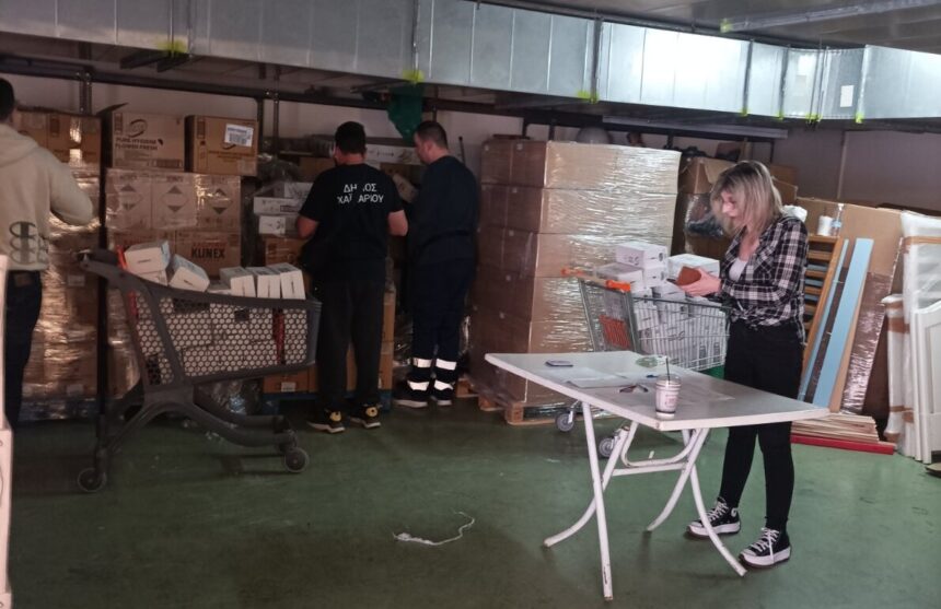 Δωρεά της Kleenex στον Δήμο Χαϊδαρίου με... πολιτικές προεκτάσεις: Η διοίκηση ΚΚΕ, η πολυεθνική και ένας δεξιός πολιτικός 1