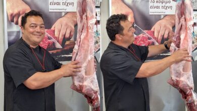 Κρεοπωλεία Πάσχος - Αρνάκια & Κατσικάκια διαλεγμένα ένα ένα! Ολόκληρο χωρίς κεφάλι 15.90/κ. Με κεφάλι και συκωταριά 14.40/κ 99