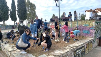 Μαθητές έκαναν δενδροφύτευση στον Προφήτη Ηλία 47