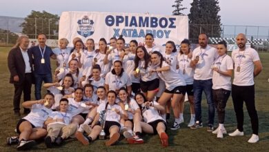 Η γυναικεία ομάδα του Θριάμβου Χαϊδαρίου στη Β΄ Εθνική! - Φιέστα για την πρωταθλήτρια 7