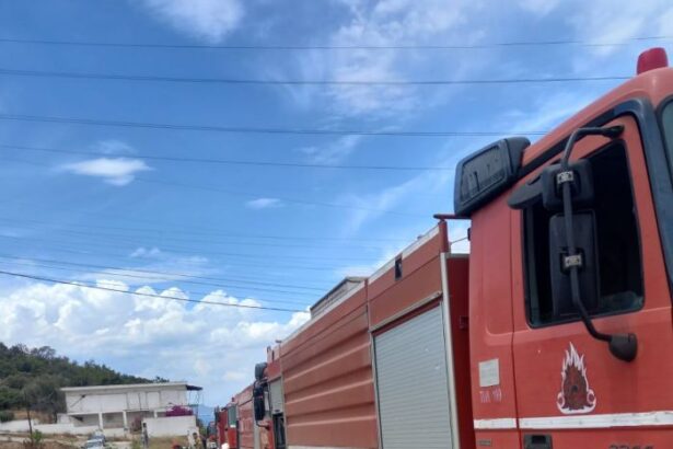 Φωτιά σε επαγγελματικό χώρο στο Βιομηχανικό Πάρκο Σχιστού 15