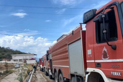 Δύο εστίες φωτιάς στον Ασπρόπυργο 4