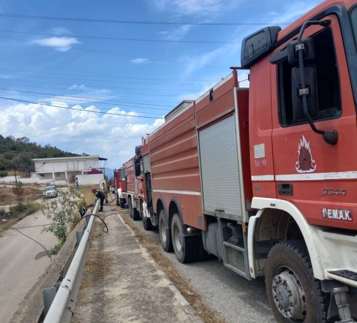 Δύο εστίες φωτιάς στον Ασπρόπυργο 1