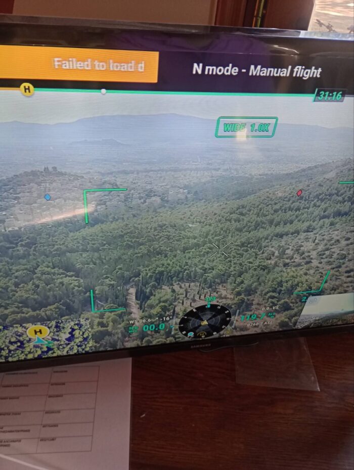 Εικόνες δράσης από το υπερσύγχρονο drone που εδρεύει στον Διομήδειο Κήπο 4