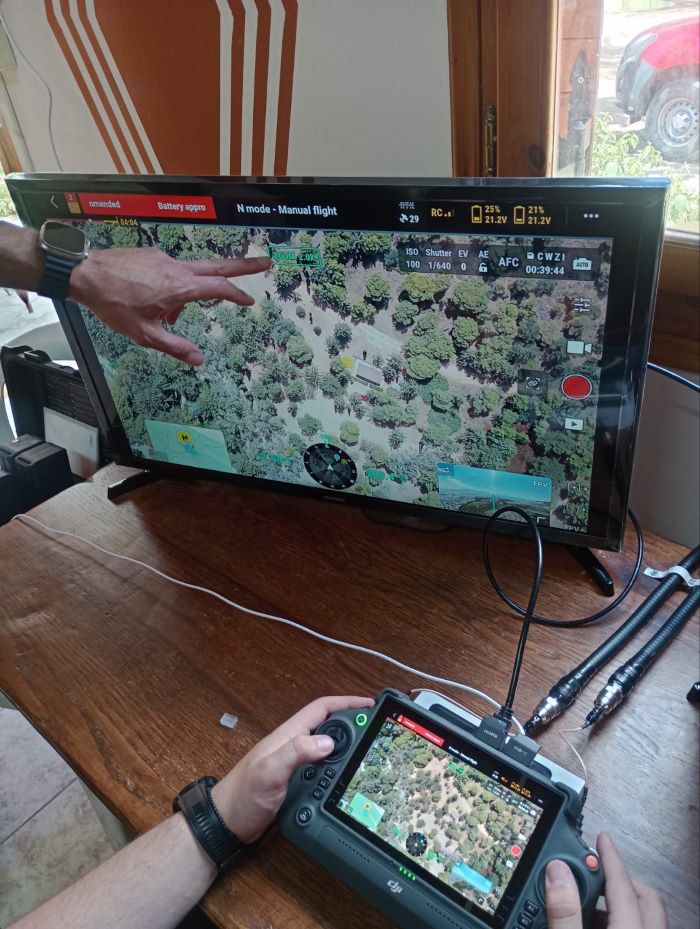 Εικόνες δράσης από το υπερσύγχρονο drone που εδρεύει στον Διομήδειο Κήπο 6