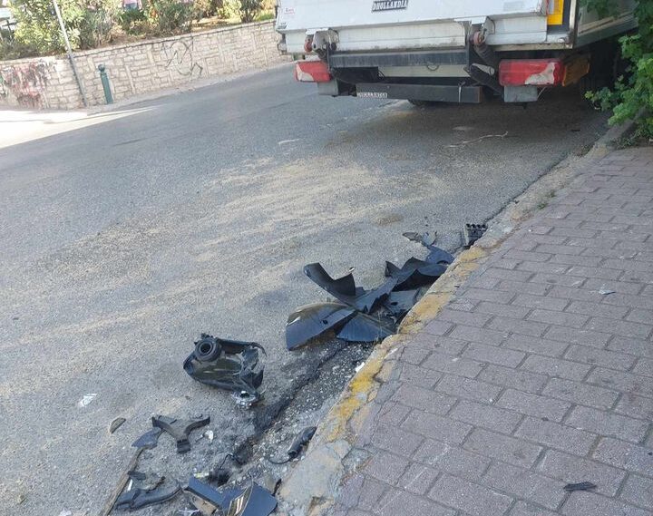Σοβαρό τροχαίο στην Καραϊσκάκη 1
