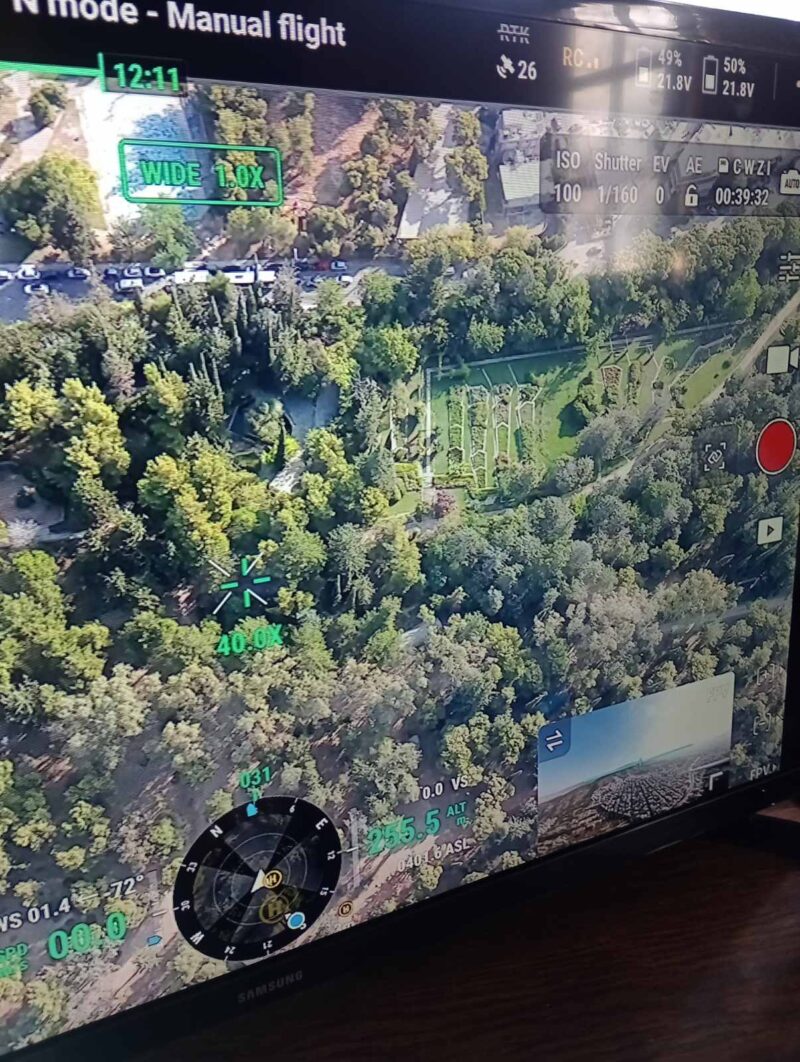Εικόνες δράσης από το υπερσύγχρονο drone που εδρεύει στον Διομήδειο Κήπο 3 drone