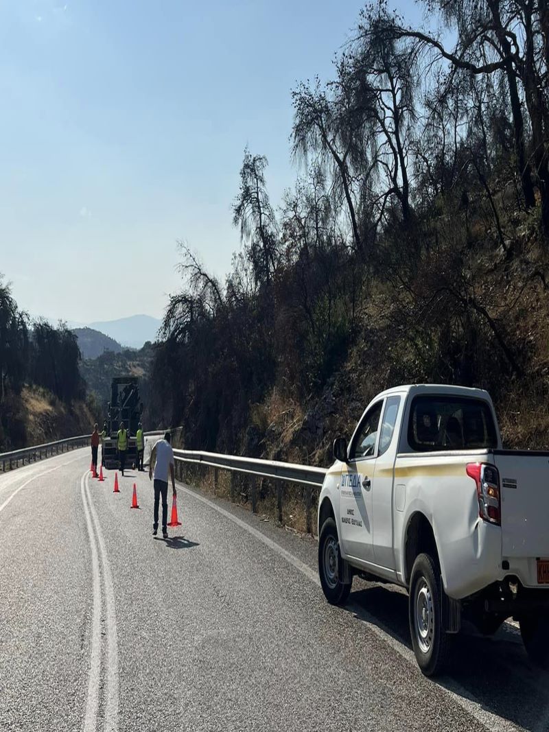 Παρέμβαση στην Παλαιά Εθνική Οδό Αθήνας Θήβας 4 Παρέμβαση στην Παλαιά Εθνική Οδό Αθήνας Θήβας 3