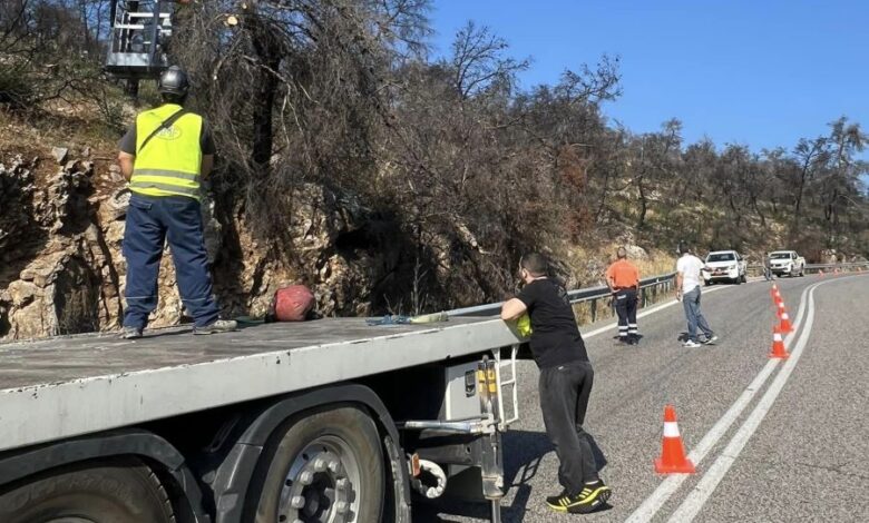 Παρέμβαση στην Παλαιά Εθνική Οδό Αθήνας Θήβας 2 Παρέμβαση στην Παλαιά Εθνική Οδό Αθήνας Θήβας 1