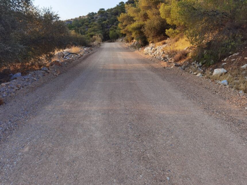 Αποκαταστάθηκε το δασικό οδικό δίκτυο στα βουνά της Δυτικής Αθήνας 1
