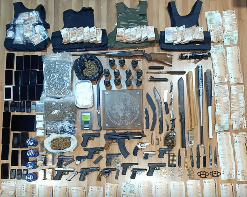 "Βουνό" τα ευρήματα της ΕΛ.ΑΣ. για την εγκληματική οργάνωση που διέπραττε εκβιασμούς – Έχουν εξιχνιασθεί 78 υποθέσεις 1