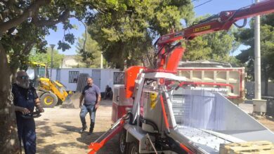 Νέος μεγάλος κλαδοτεμαχιστής με αρπάγη στην υπηρεσία του Δήμου - Τεχνικά χαρακτηριστικά 13