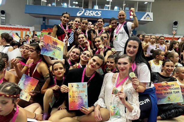 Gold! A.O.G Haidariou / International Challenge Gymnastics Sofia 2024 39