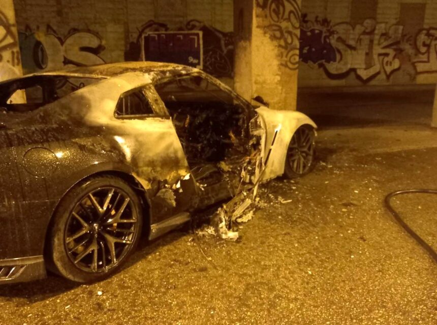 Χαϊδάρι: IX λαμπάδιασε αφού έπεσε σε κολόνα 1