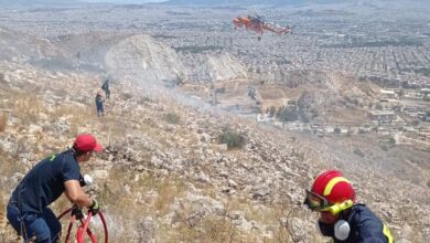 Εντυπωσιακές εικόνες από τη σημερινή μάχη στο Σχιστό Κορυδαλλού 3