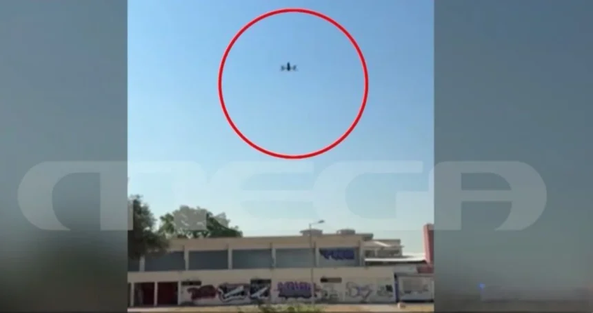 Drone - φύλακας πάνω από σχολικό συγκρότημα στο Αιγάλεω! Προστασία από βανδαλισμούς ή big brother; 1