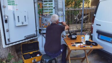 Σε εξέλιξη η ανάπτυξη οπτικής ίνας στο κεντρικό Χαϊδάρι 40