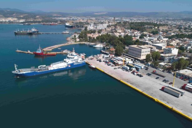 Πλοία απομακρύνονται από το λιμάνι της Ελευσίνας 47