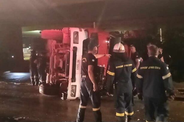 Θανατηφόρο τροχαίο με πυροσβεστικό όχημα στον Ασπρόπυργο: Ένας νεκρός και δύο τραυματίες 27