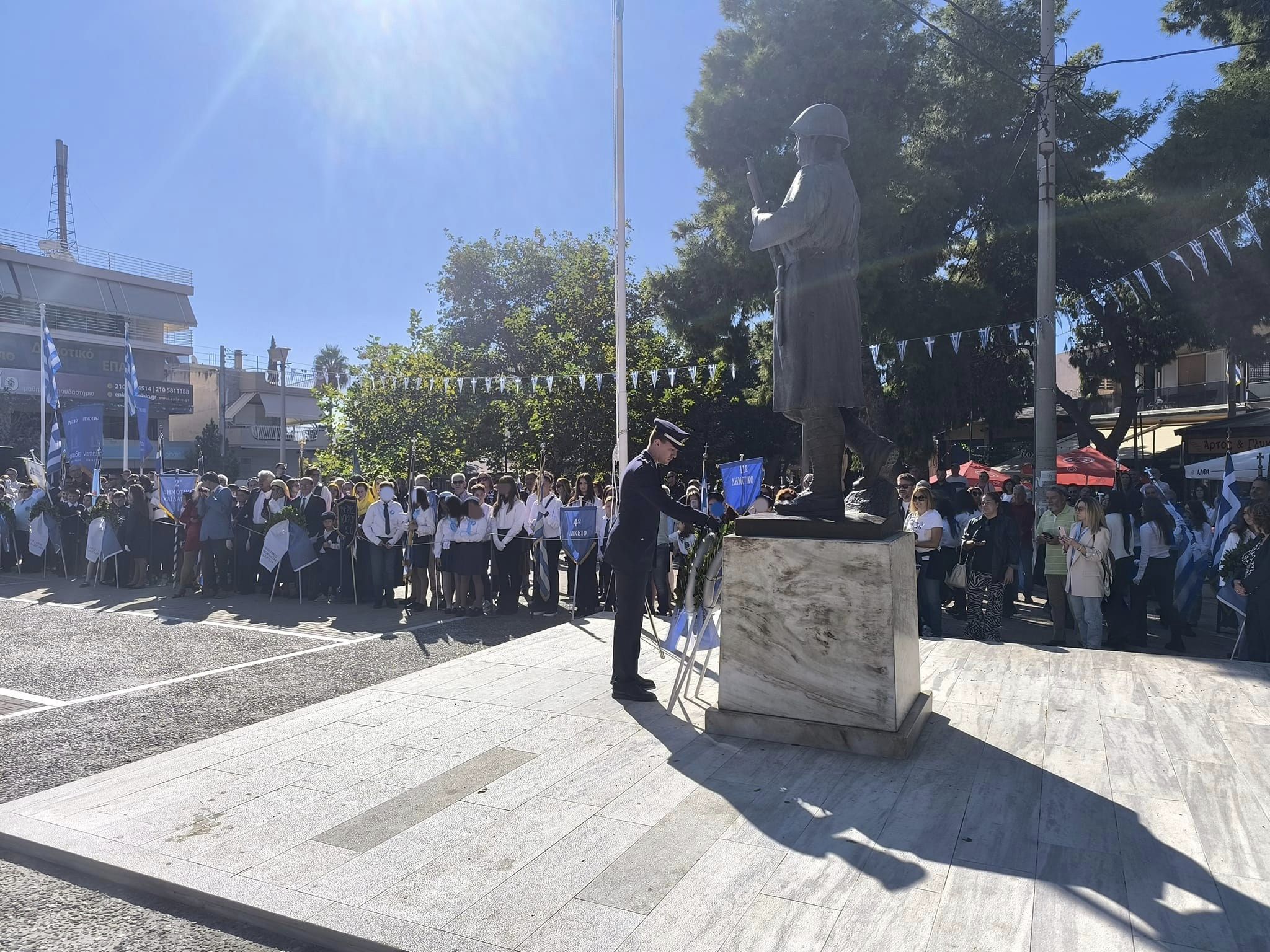 Μια λαμπρή 28η Οκτωβρίου στο Χαϊδάρι 12 Μια λαμπρή 28η Οκτωβρίου στο Χαϊδάρι 11