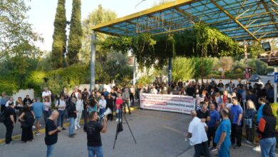 Απεργιακή κινητοποίηση στο ΨΝΑ Δαφνί - Η παρέμβαση του δημάρχου Μιχάλη Σελέκου 28