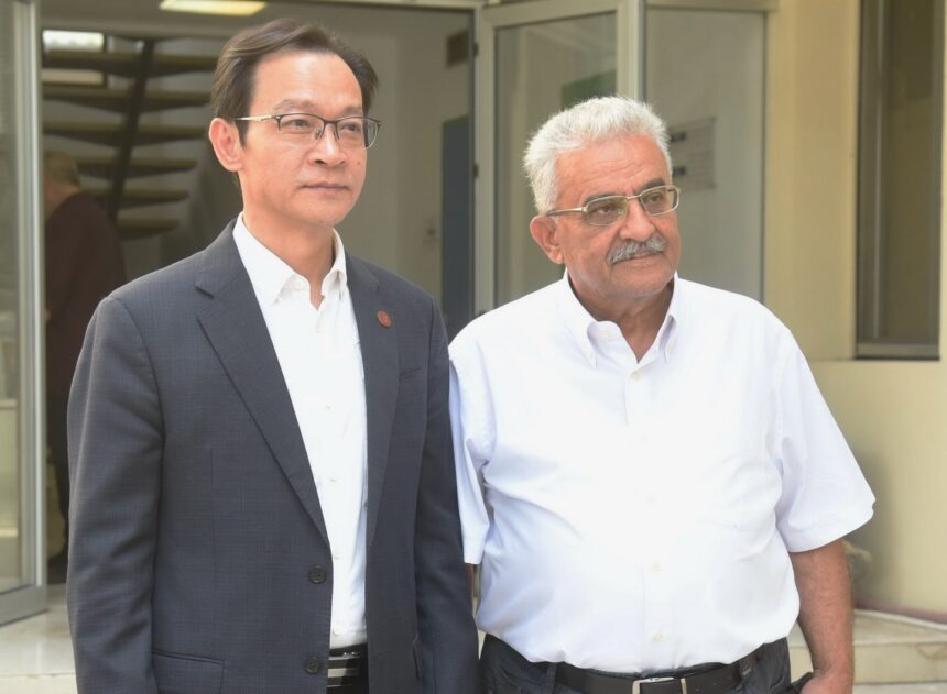 Στον Πολυχώρο ΒΙΟΧΡΩΜ παράρτημα του Πανεπιστημίου της Σαγκάης 1