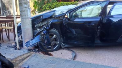Δυνατό τρακάρισμα στην πλατεία του Δάσους, "άγιο" είχαμε 18