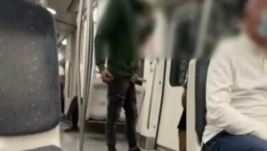 Σταθμός Νίκαια: Ζευγάρι πλακώθηκε στο ξύλο με το μωρό στην αγκαλιά! - Βίντεο 31