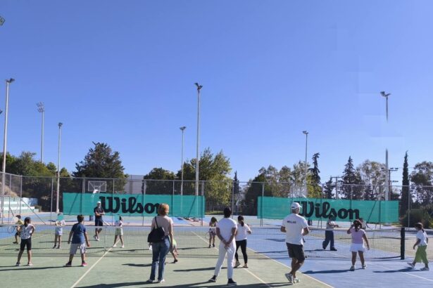 Γνωριμία με το τένις για τους μαθητές του Χαϊδαρίου 7