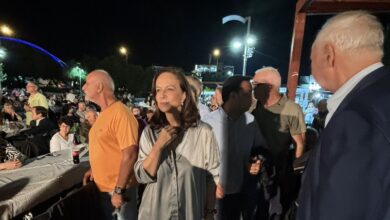 Στο Χαϊδάρι η Άννα Διαμαντοπούλου, λίγο πριν την κρίσιμη κάλπη 42