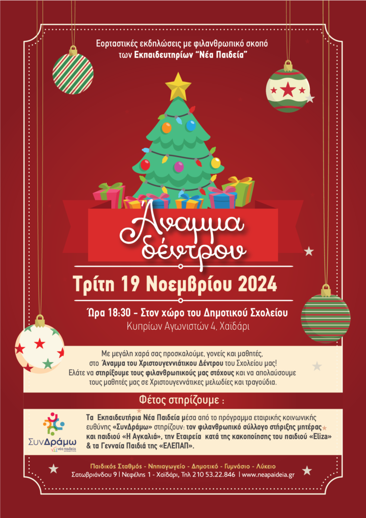 Χριστούγεννα στα Εκπαιδευτήρια "Νέα Παιδεία" 3
