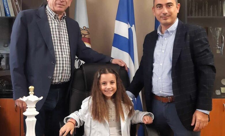 Η 9χρονη Σοφία από το Αιγάλεω στην παγκόσμια σκακιέρα 2 Η 9χρονη Σοφία από το Αιγάλεω στην παγκόσμια σκακιέρα 1
